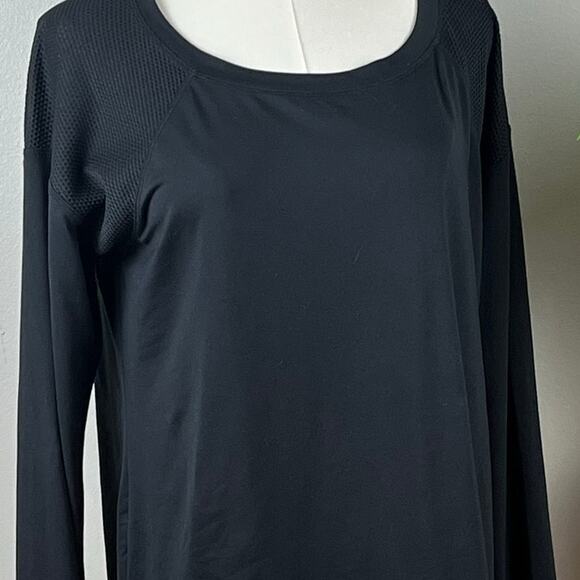 Calia by Carrie Underwood Black Long Sleeve Fitness Top Large - Picture 2 of 8